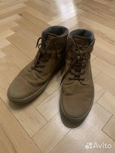 Зимние ботинки ecco