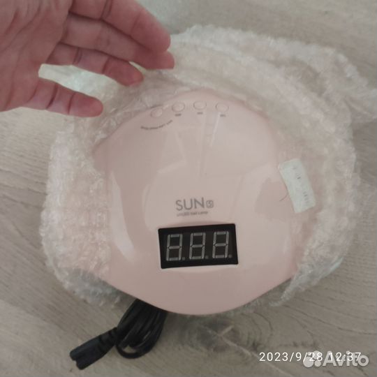 Новая лампа для ногтей