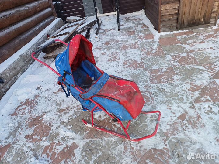 Продам детские сани