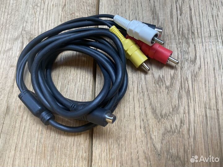 AV компонентный кабель, шнур для видеокамеры sony