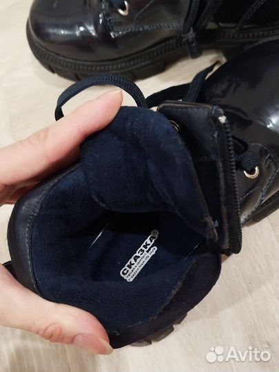 Ботинки демисезонные для девочки 30