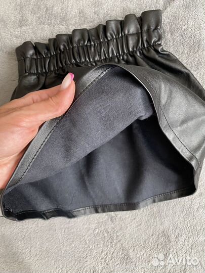 Юбка кожаная для девочки