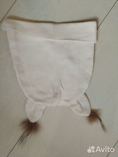 Шапка с ушками рыси