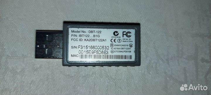 USB Bluetooth Адаптер D-Link DBT-122