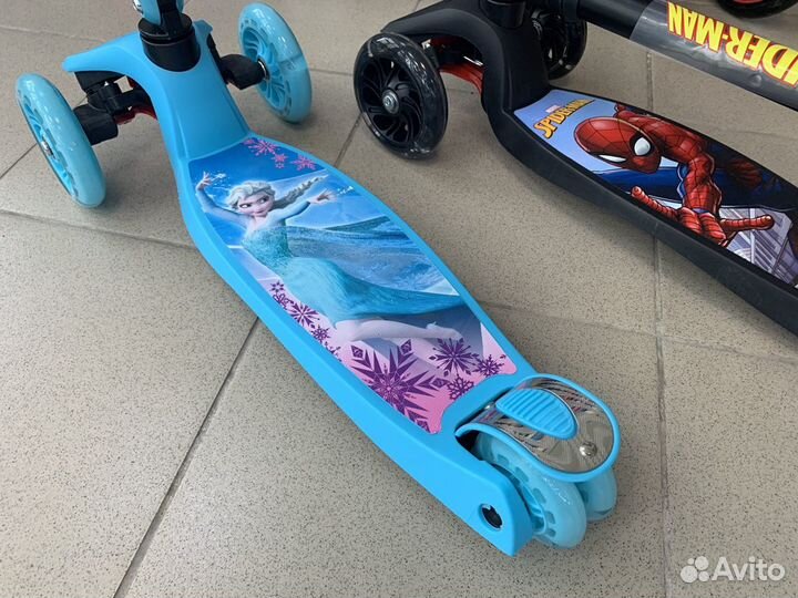 Самокат Трехколесный Disney
