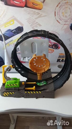 Трасса Хот вилс монстр трак Glow In The Dark