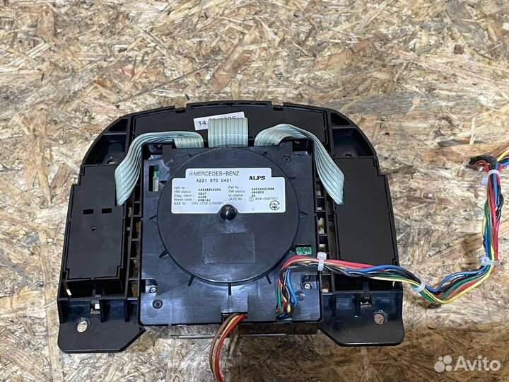 Блок кнопок Mercedes-Benz S-Класс W221 2007