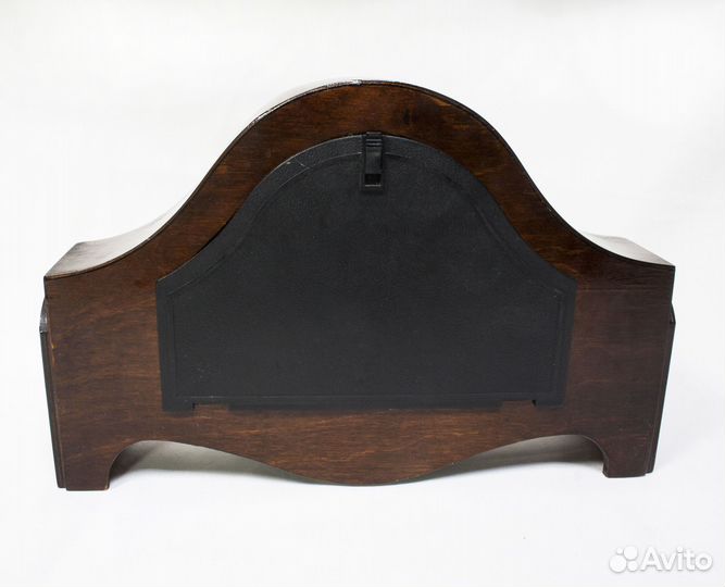 Часы настольные Весна, получасовой бой, корпус дер