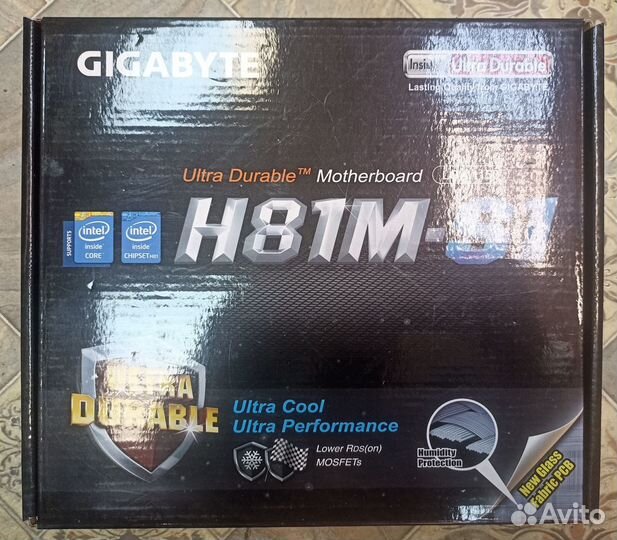 Материнская плата 1150 новая Gigabyte GA-H81M-S1