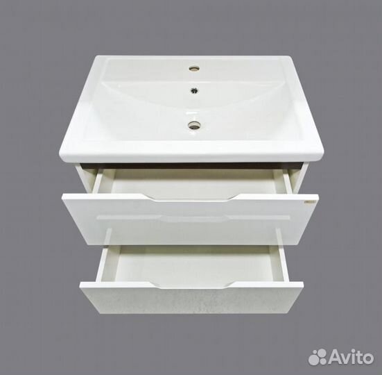 Тумба с раковиной Misty Лайм Э-Лай01070-2Я