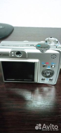 Фотоаппарат Canon Powershot A550