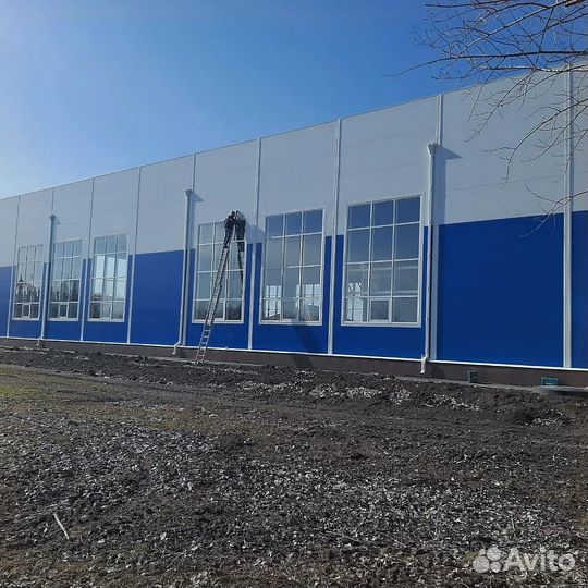 Фасадное остекление гипермаркетов