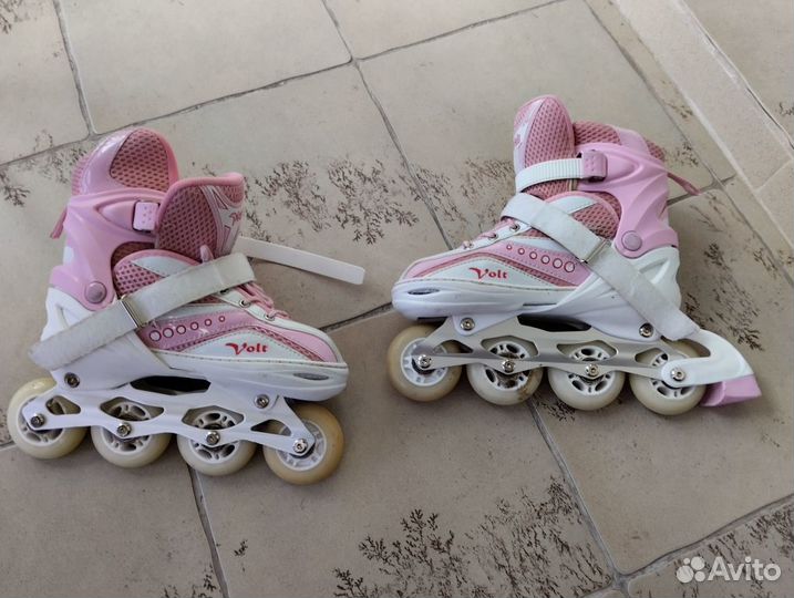 Роликовые коньки детские раздвижные