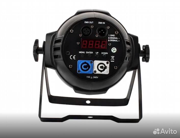 Led Par zoom 18x18W rgbwa+UV 6in1