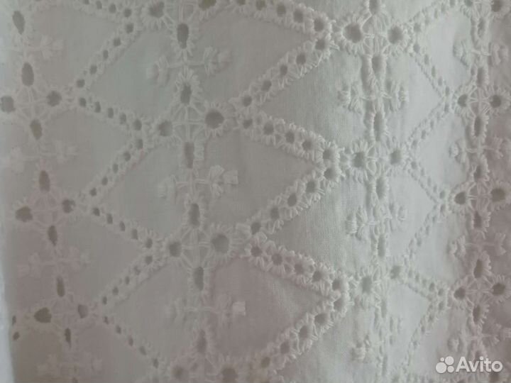 Платье ришелье хлопок LaRedoute Франция 52р