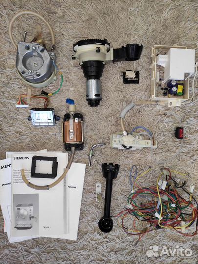 Кофемашина siemens surpresso s40 (разбор)