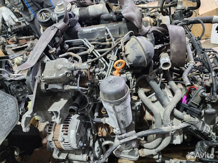 Двигатель в сборе ALH Octavia A4, Golf 4 1.9 TDi