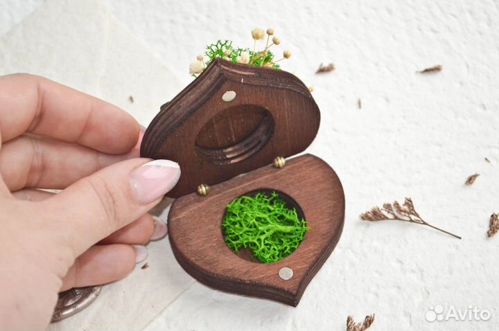 Шкатулка для обручальных колец