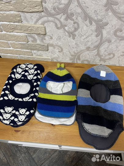 Шапка для мальчика шлем crockid