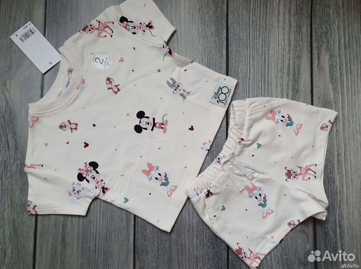 Футболка и шорты Next 86,92,122