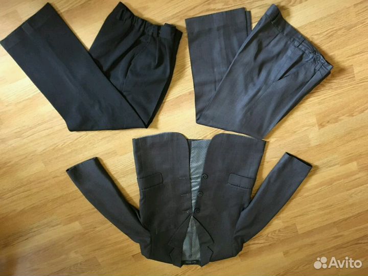 Школьный костюм VAN cliff р.140 (2 брюк)