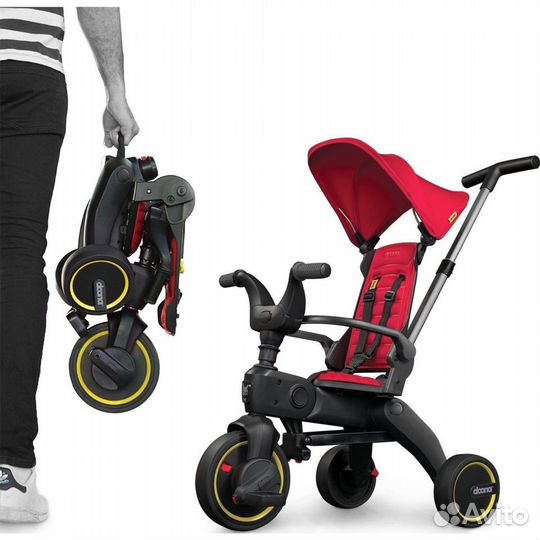 Новый складной велосипед Doona Liki Trike S1