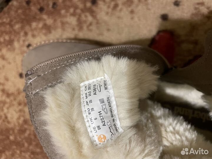 Ботинки зимние женские Timberland