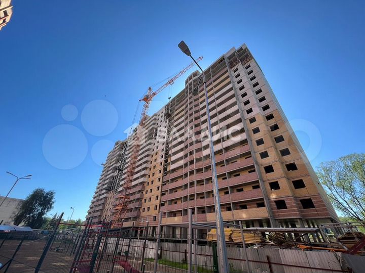 2-к. квартира, 55,4 м², 9/18 эт.