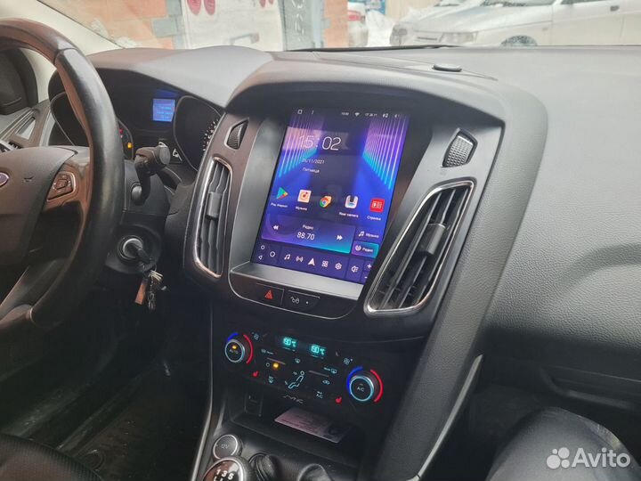 Android магнитола Tesla Ford Focus 3, есть Teyes