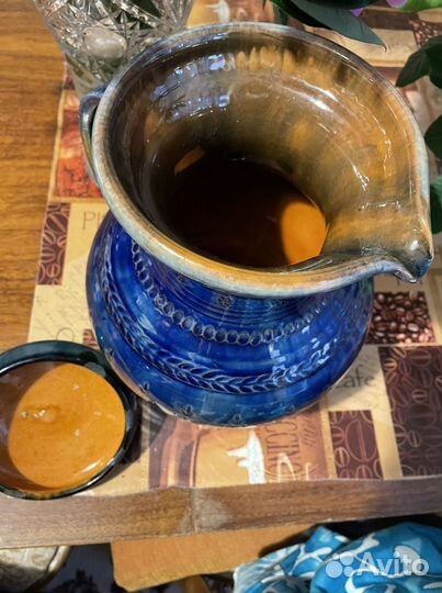 Кувшин с крышкой керамика