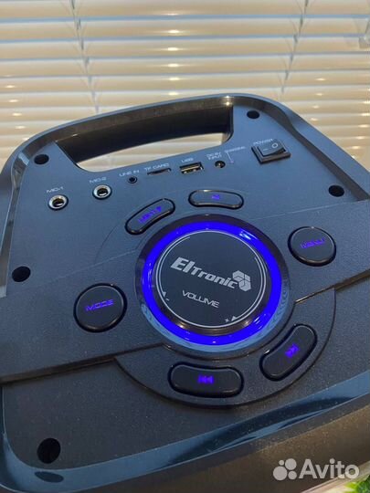 Мощная блютуз колонка Eltronic 20-25 400W