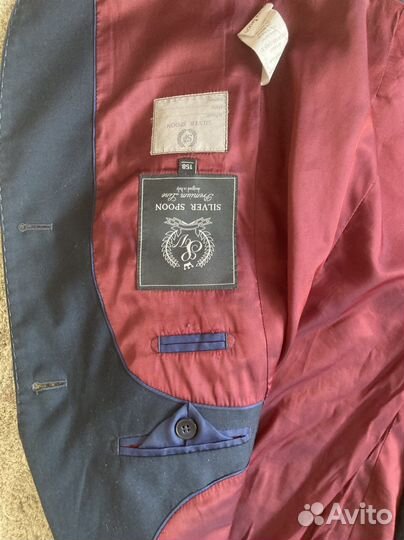 Школьный костюм для мальчика 146 синий