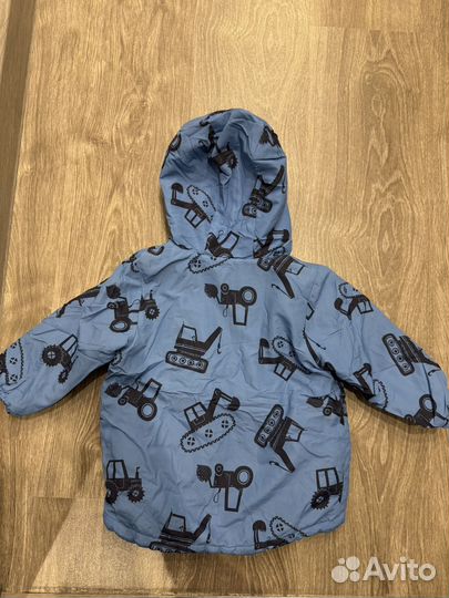 Куртка детская демисезонная 86 трактор
