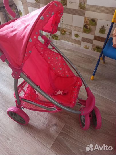 Коляска кукольная