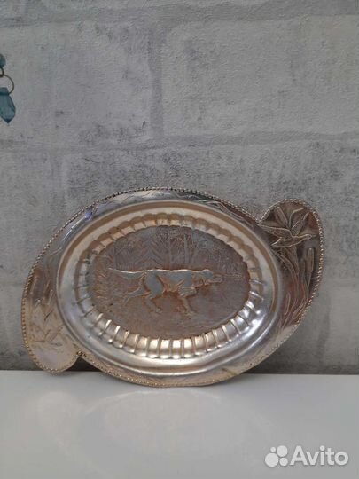 Пепельница винтаж СССР утиная охота