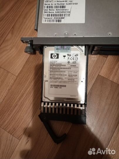 Сервер HP Proliant DL360 G5