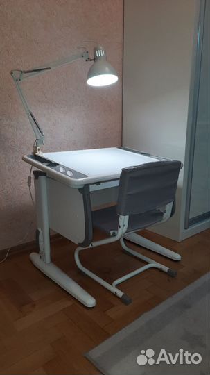 Парта трансформер дэми со стулом