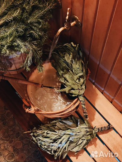 Веник эвкалиптовый для бани