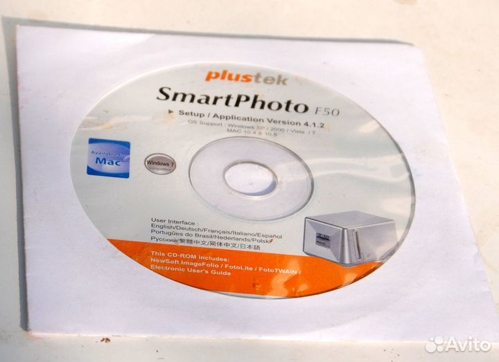 Слайд-сканер plustek smartphoto F50