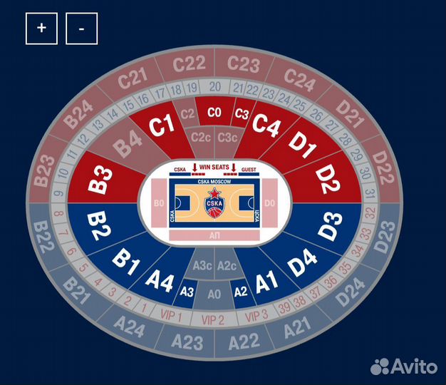 Промокод на баскетбол Цска - Самара / Локомотив