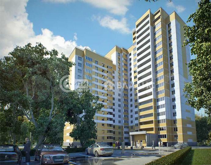 3-к. квартира, 90,2 м², 11/16 эт.