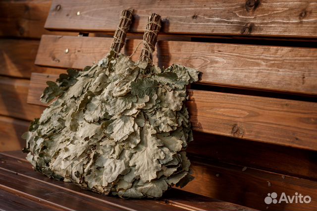 Дубовые веники для бани / Набор веников в баню