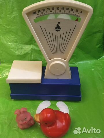 Игрушки СССР весы кукольные
