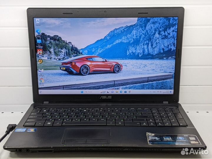 Ноутбук asus X54C новый аккумулятор