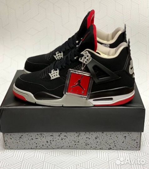 Nike air jordan 4 retro зимние на меху