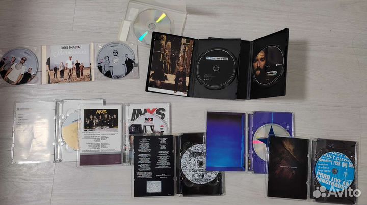 Музыкальные альбомы на CD и DVD (лицензия)