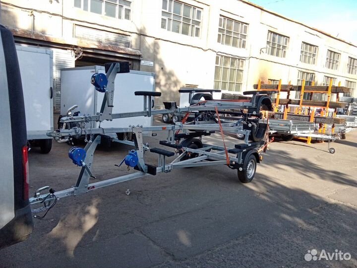 Лодочный прицеп новый
