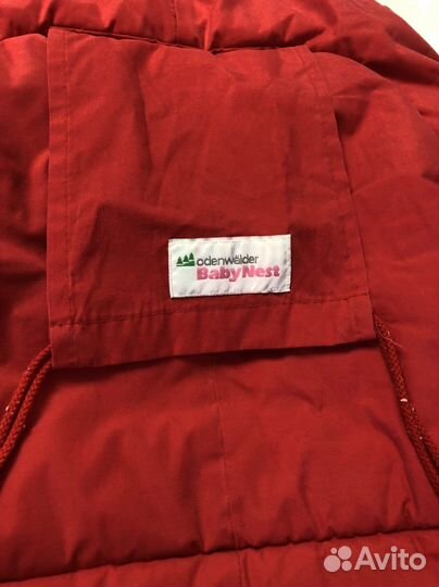 Зимний конверт в коляску