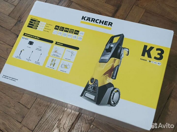 Мойка Karcher K3 (NEW, гарантия, доставка)