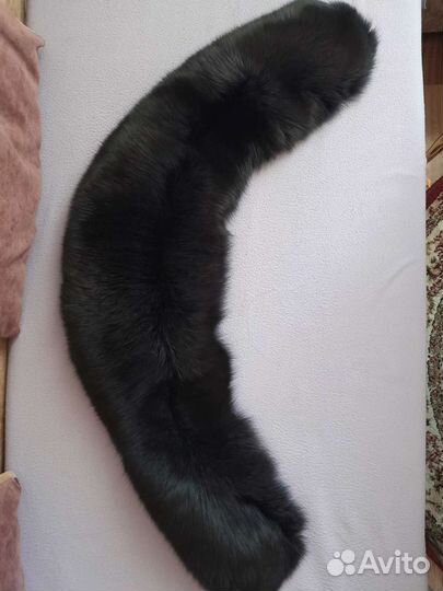 Меховой воротник песец